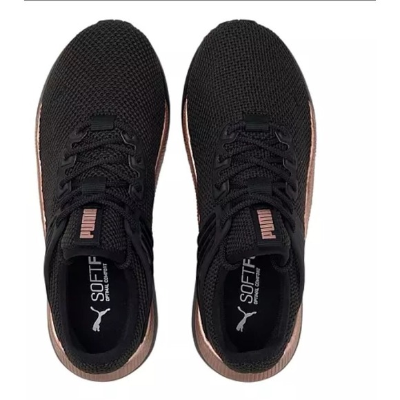 PUMA Women`s PACER FUTURE LUX (Med) Black/Rose Running Shoes Size 11 (1) 8.5 (2) - Picture 5 of 14